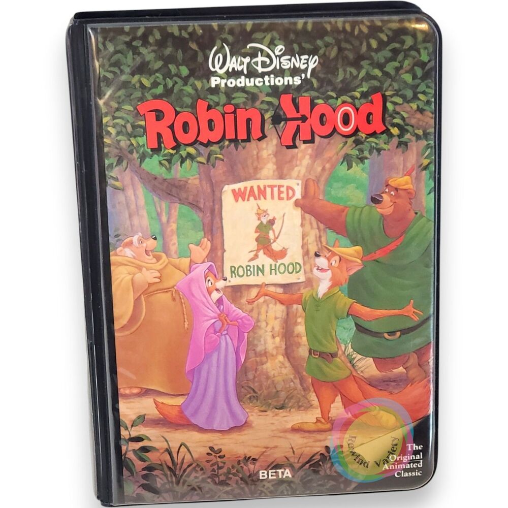 Vintage Disney Robin Hood Beta Tape